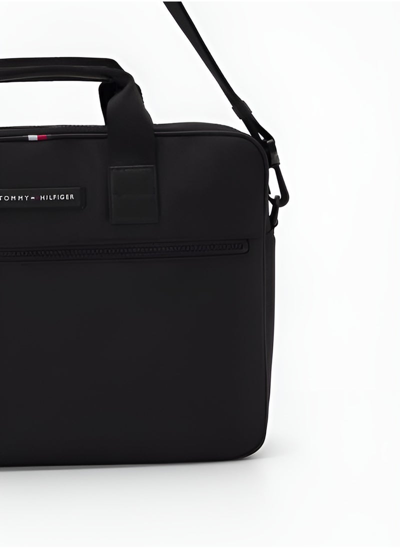 Tommy Hilfiger Plus - Tommy Hilfiger Black laptop Bag - Image 1