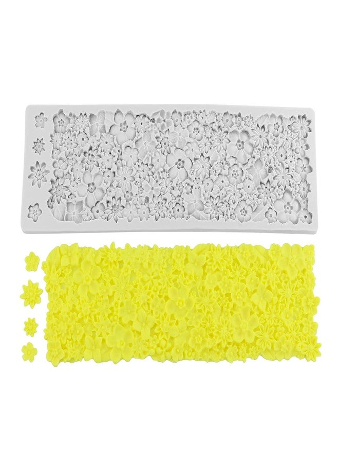 Namzi Silicone Flower Fondant Mold, Professional 3D Flower Baking Mold for Cake Decorating, Gum Paste & Chocolate, Food-Grade Non-Stick Silicone, Easy Release, Home & Kitchen Baking Supplies(1-Piece) - Image 1