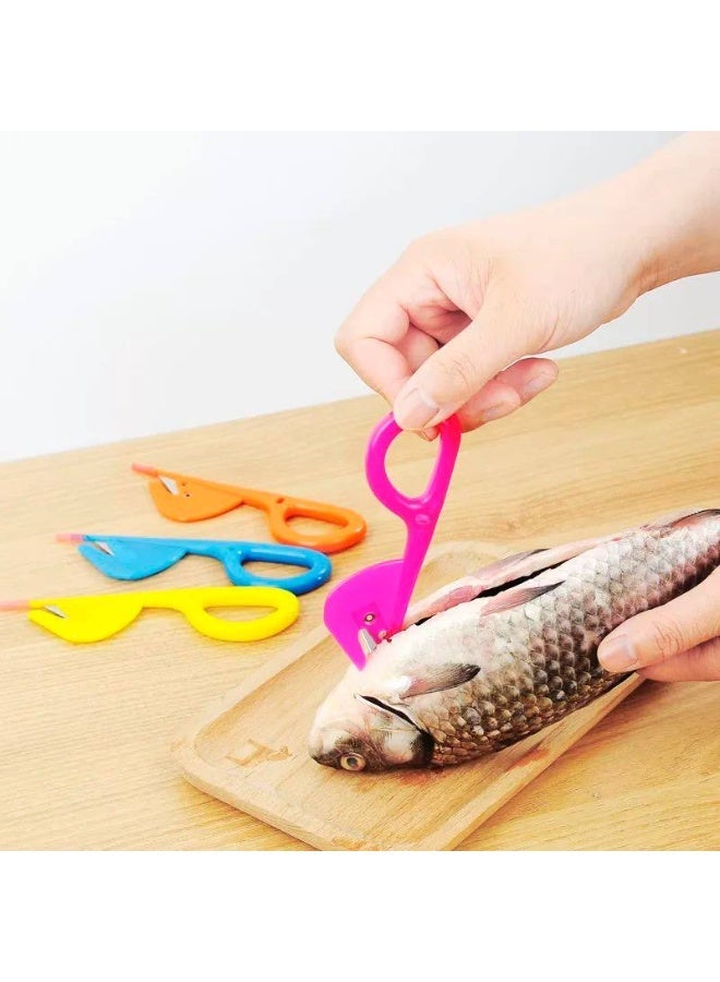3 pieces of easy-to-use elastic hair tie removers, also suitable for opening fish and birds - Image 3