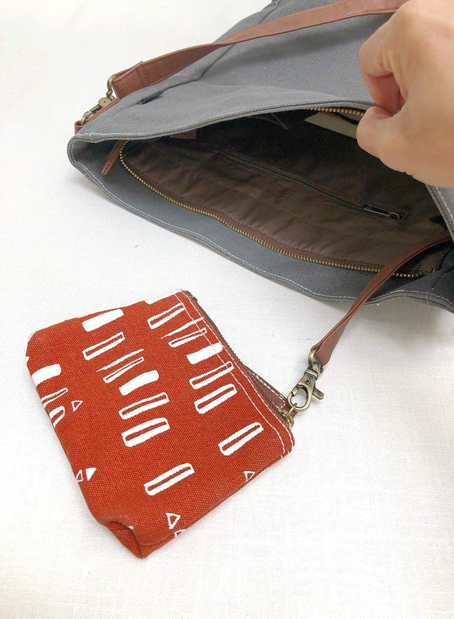 MAIKA Recycled Canvas Crossbody Bag, Flores - Image 3