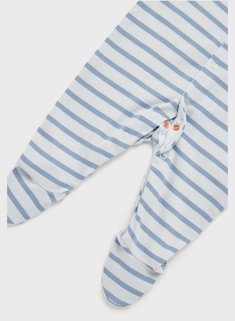mothercare Infant 3 Pack Assorted Onesies