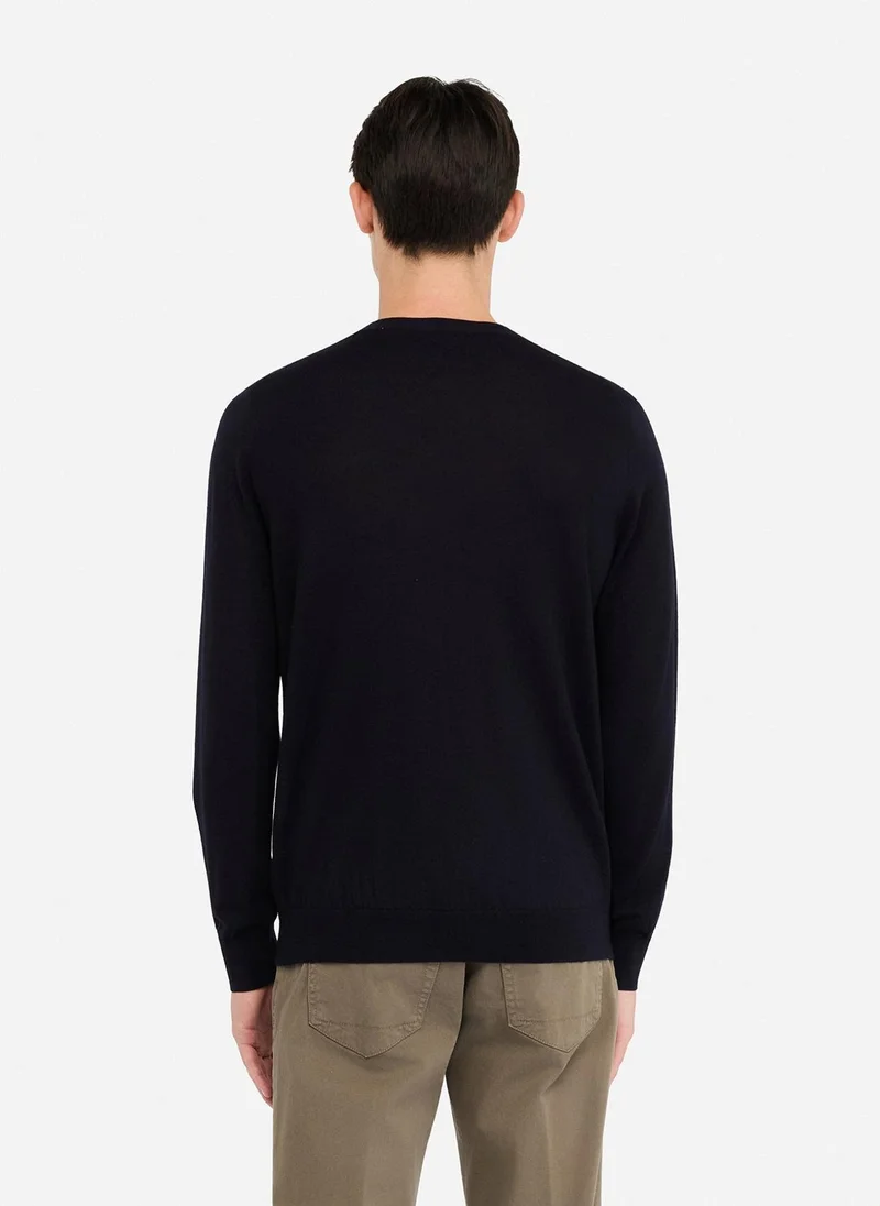 ليو جو كنزة صوف الميرينو