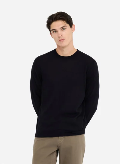 ليو جو كنزة صوف الميرينو