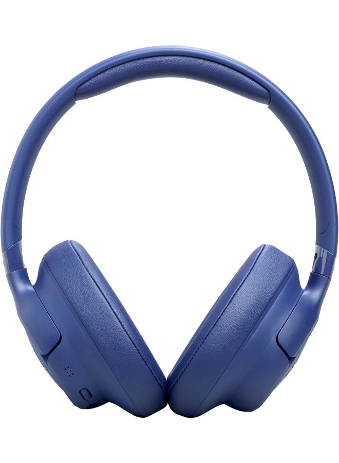JBL Tune 730BT Wireless Over-Ear Bluetooth Headphones with Pure Bass Sound, 76H Battery Life, Dual Beamforming Mics, Multi-Point Bluetooth 6.0, Foldable & Comfortable Blue - Image 5