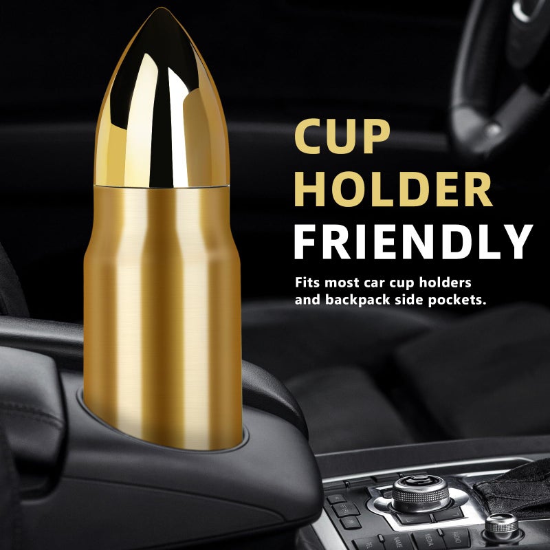 Funslive White Elephant Gift for Men Dad Him - 17oz Cool Stainless Steel Tumbler - Unique Christmas Day Hunting Birthday Xmas Mens Gifts for Him Boyfriend Husband - Stocking Stuffers Cup Mug Gifts for Adult - Image 5