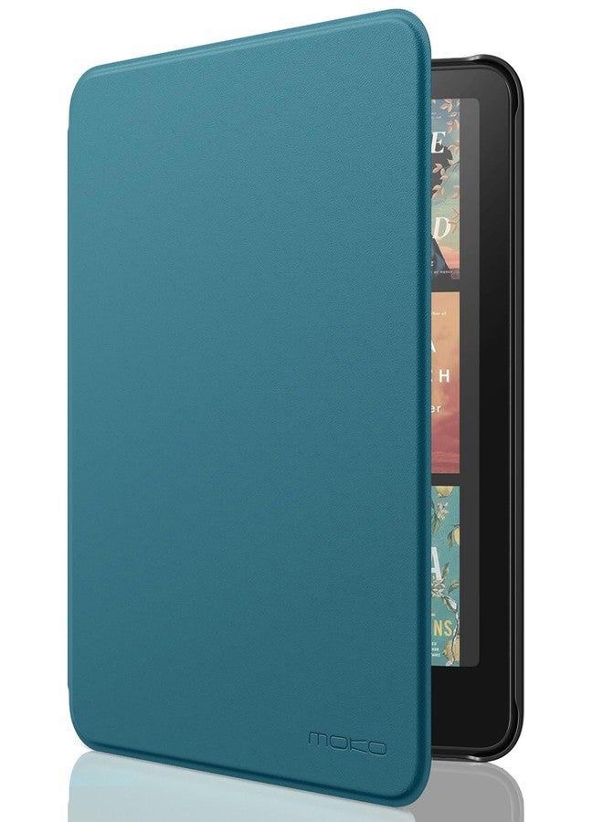 MoKo Case for All-new 7" Kindle Paperwhite(12th Generation-2024) and Kindle Colorsoft Signature Edition 2024, Lightweight Shell Cover with Auto Wake/Sleep for Kindle Paperwhite 2024, Turquoise - Image 1