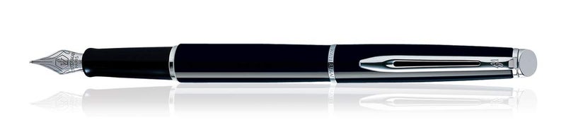 Waterman Hemisphere CT Fountain Pen Medium Nib-Mars Black - Image 4