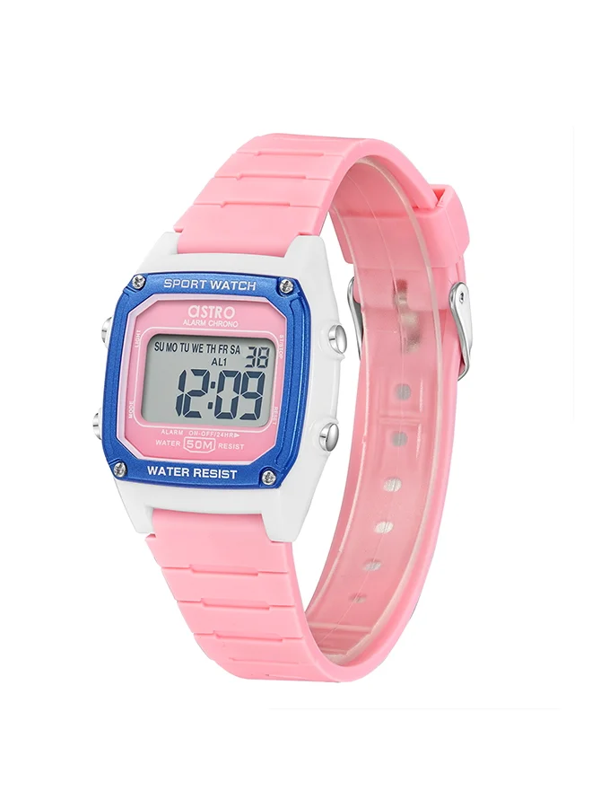 ASTRO Kids Silicone Digital Watch A23928-PPPS - 37 mm