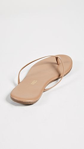TKEES Women's Foundation Flip Flop,Cocobutter,5 M US - Image 4