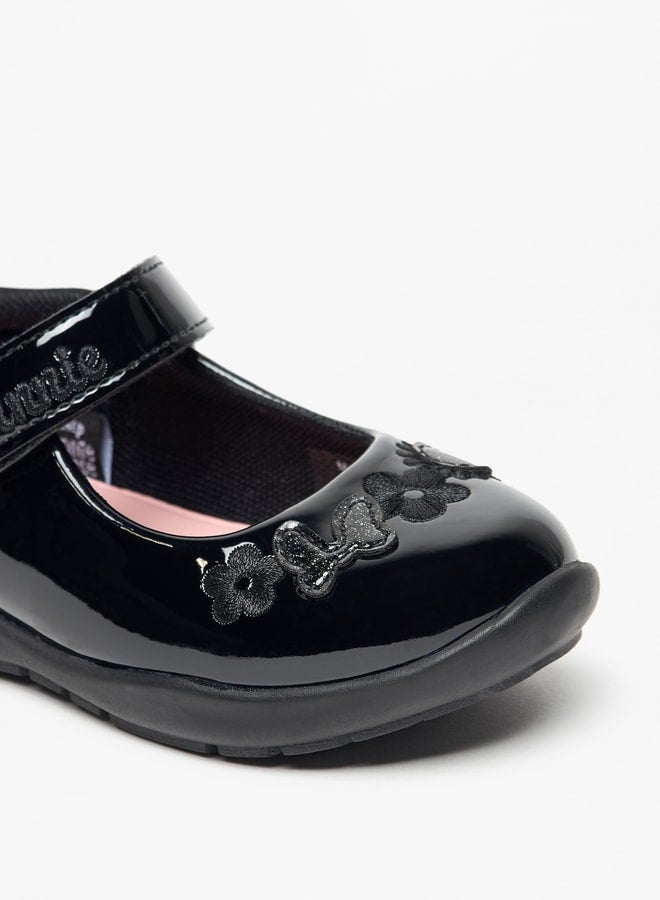 ديزني حذاء ميني ماوس بنمط ماري جين مع شريط لاصق للإغلاق - Image 5