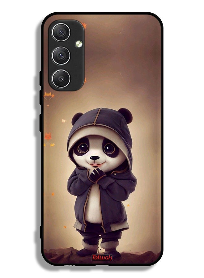 Tolwak Samsung Galaxy A34 5G Protective Case Cover Cute Little Panda - Image 1