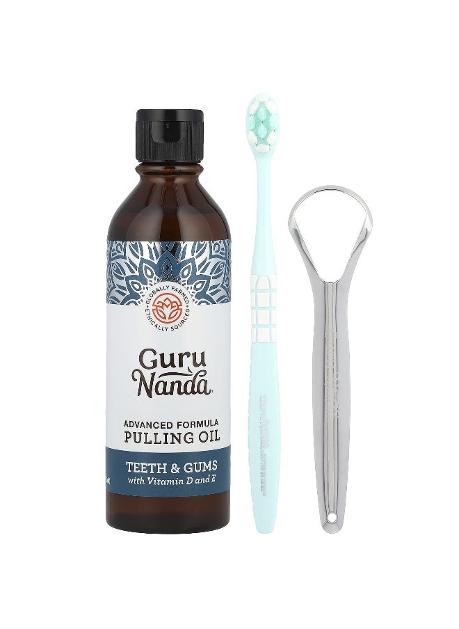 GuruNanda - GuruNanda, Advanced Formula Pulling Oil, Teeth & Gums, 3 Count - Image 1