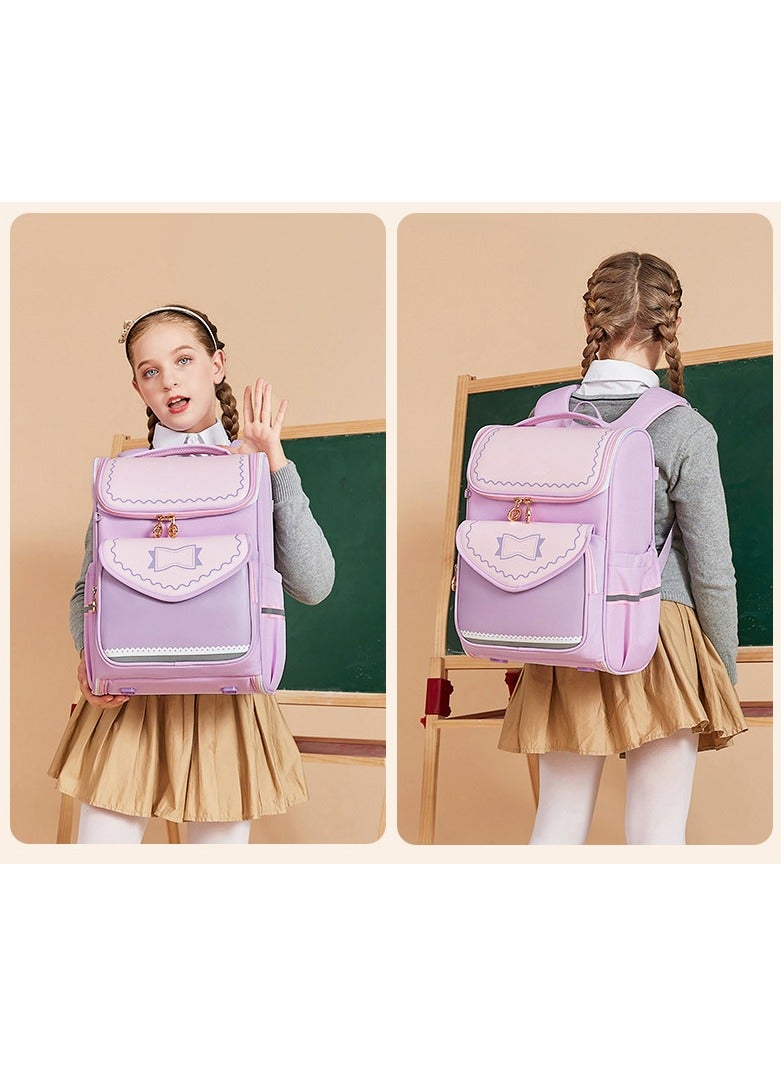 Sky View Kids Backpacks, Lightweight, Waterproof Fabric, Reflective Strips, Children's School Bookbag, School Bags for Travel, 38*16*28CM, 17L, SMALL - Image 2