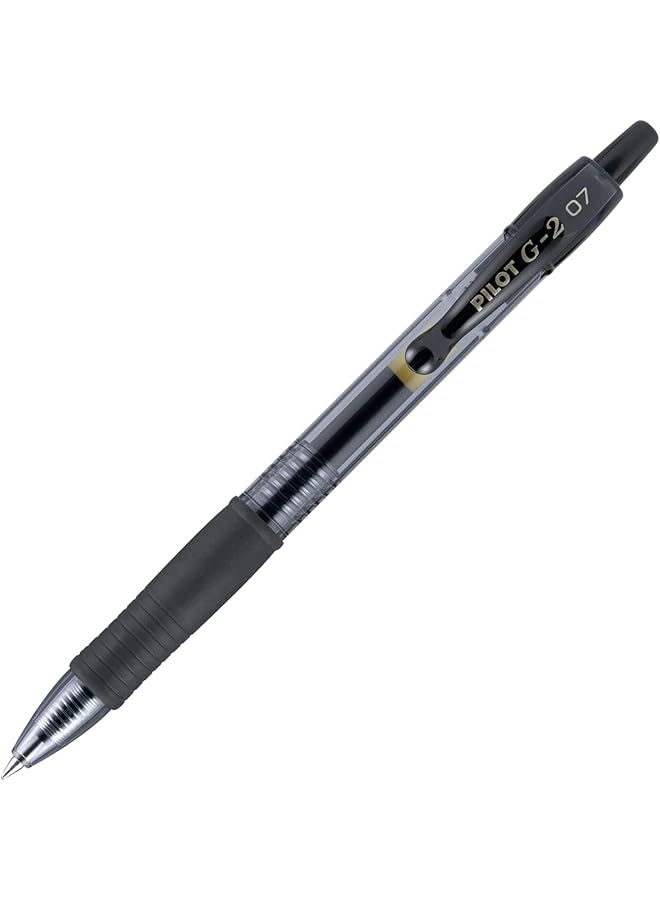 PILOT G2 Premium Gel Roller Pens Fine Point 0.7 Mm Black Pack Of 12 Dozen Box - Image 2