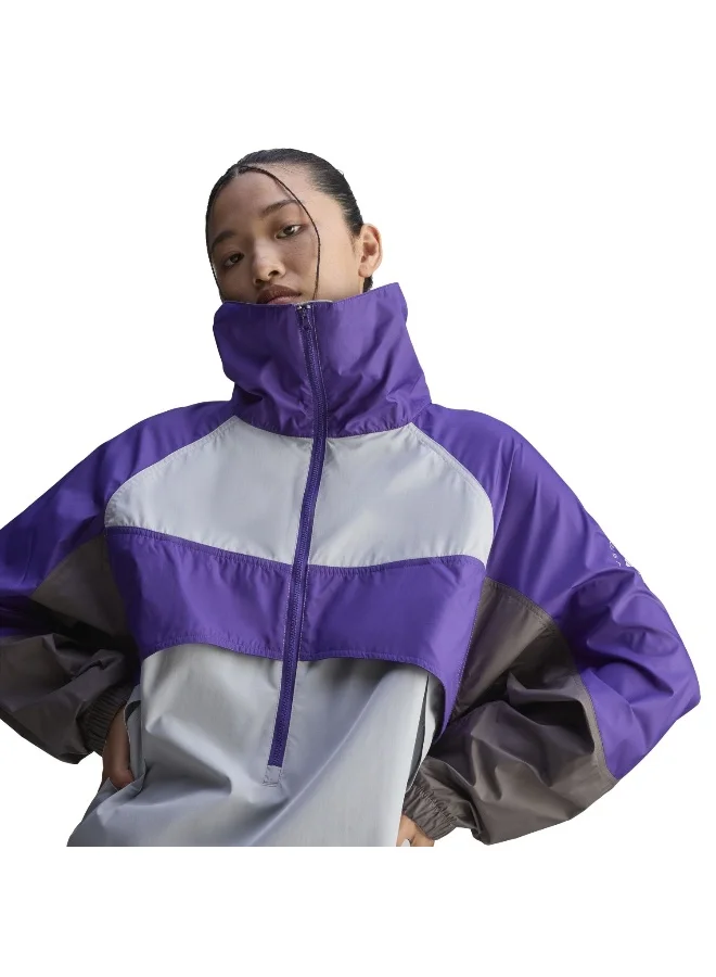 adidas جاكيت أديداس نسائي بنفسجي