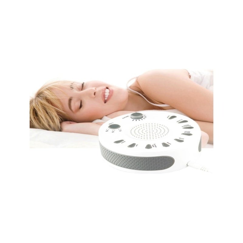 Sleep Aid Sound Machine - 27 Soothing White Noise Options 3.5-Inch Headphone Jack Auto-Timer 15, 30, 60-Minute Settings Dual Power Supply for Adults Kids Bedtime Relaxation Home Travel Use - Image 3