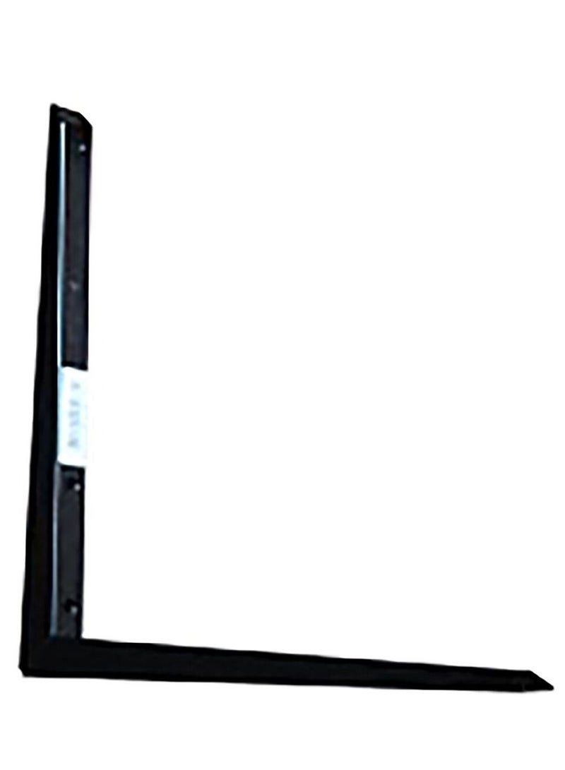 Micasa Mitred Shelf Bracket Black 20 x 20cm