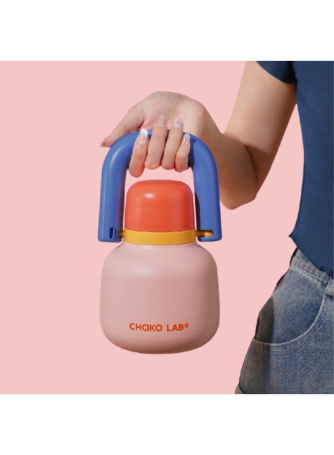 CHAKO LAB Chakolab Hanging Pot 820ml | SUS 631 Stainless Steel Vacuum Insulated Flask | Leak-Proof Hot & Cold Flask 24 Hours | Matte Finish with Clip-On Handle - Image 3
