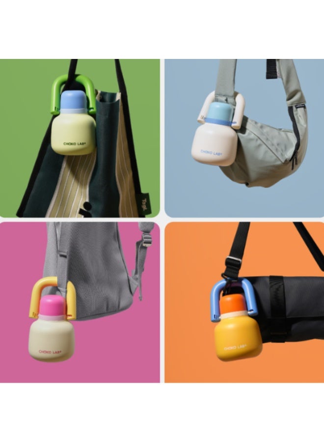 CHAKO LAB Chakolab Hanging Pot 820ml | SUS 631 Stainless Steel Vacuum Insulated Flask | Leak-Proof Hot & Cold Flask 24 Hours | Matte Finish with Clip-On Handle - Image 4