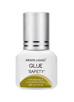 ARISON LASHES DIY Cluster Lash Glue Eyelash Extension Adhesive 3-5 Sec Drying time 6 Weeks Retention Black False Eyelash Safety Glue Professional and Individual Lash Glue -No Fume，No Irritatione  - Image 1