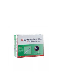 BD Micro-Fine Plus Insulin 1ml Syringe 31Gx6mm 100pcs 