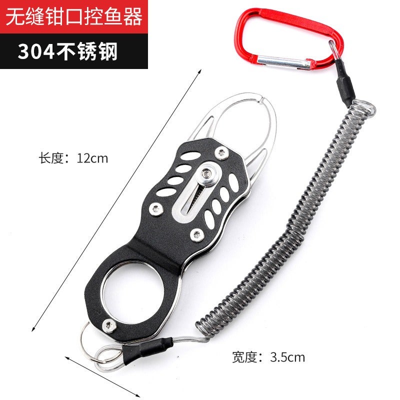 Miro Stainless Steel Mini Telescopic Fish Grip Tool, Portable Fishing Pliers for Outdoor Angling - Image 1