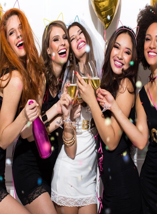 COCIDE 12Pcs Cat Ears Headbands Plastic Taylor Party Decorations Kitty Headbands for Girls Gabby Party Favors Birthday Supplies for Women Halloween Hair Accessories Hair Hoops Costume - Image 4