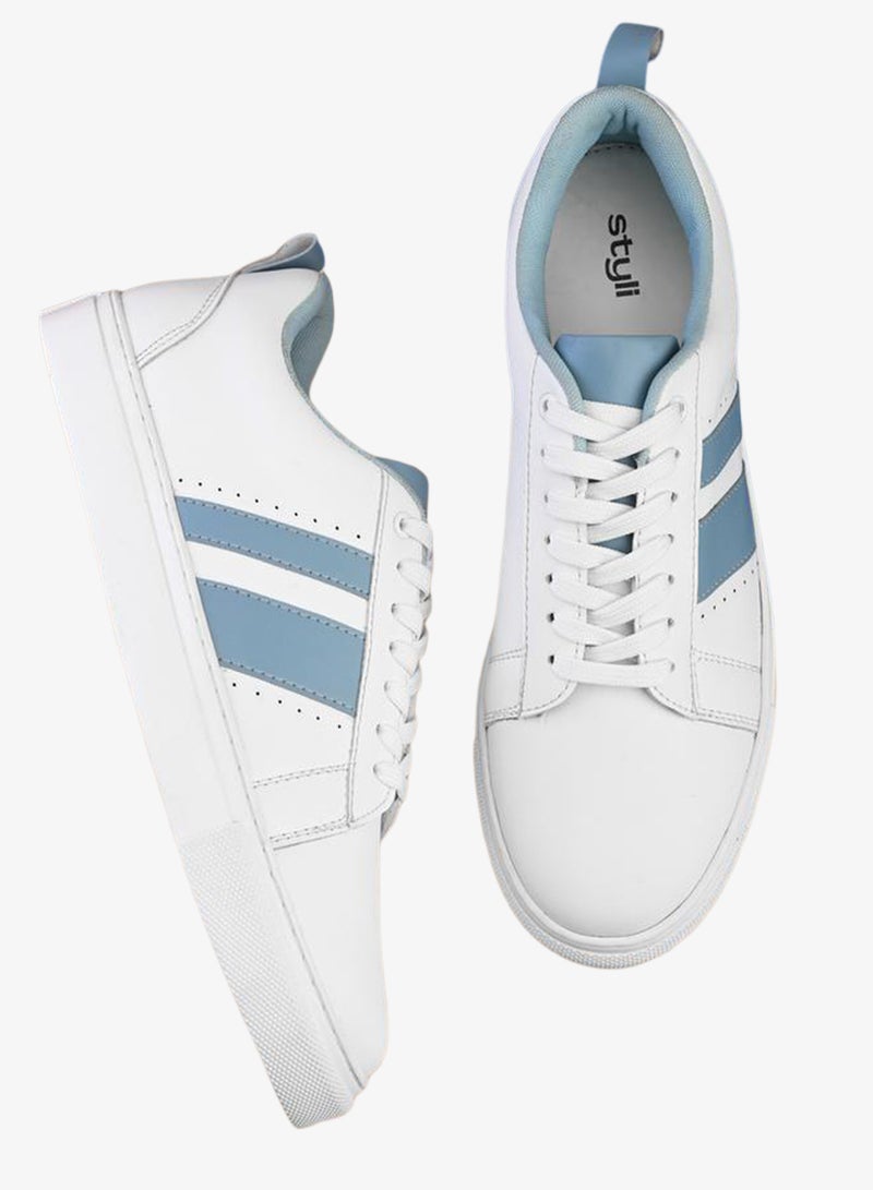 ستايلي اكتيف حذاء رياضي من الرباط باللون الملون - Image 1