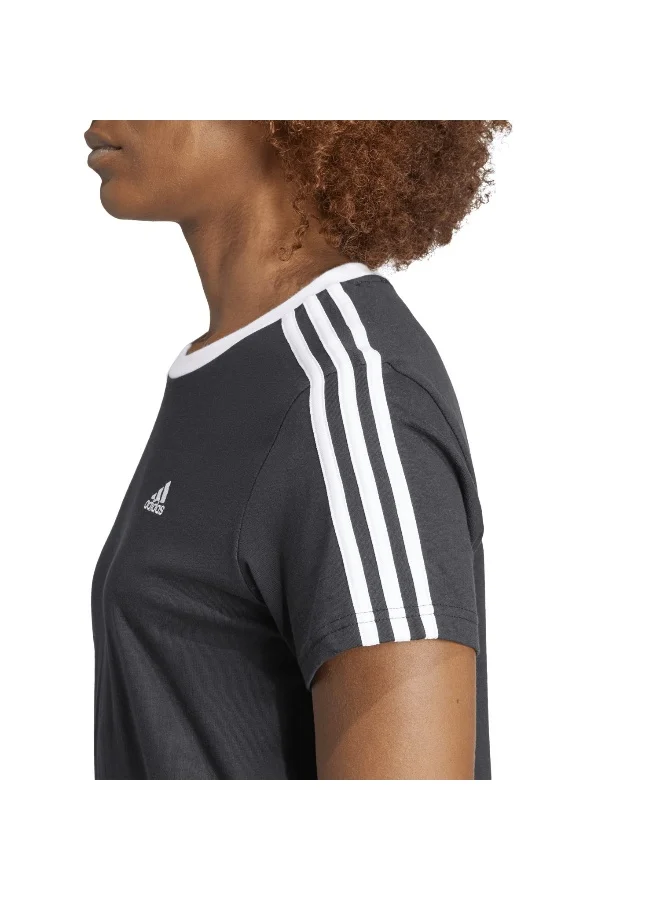 adidas تيشيرت تدريب أديداس W 3S Bf T أسود مقاس 2XS