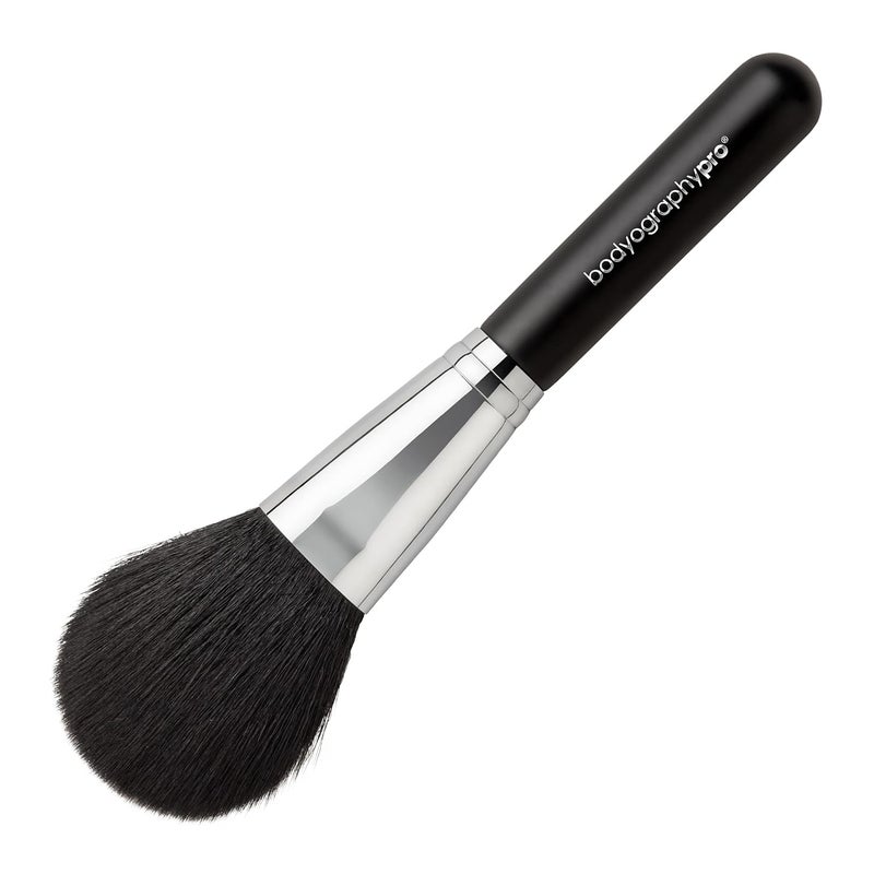 Bodyography Makeup Brushes - Multifunctional Eyeshadow, Concealer, Eye Primer Brushes - Soft Fibers for Flawless Eye Shadow Crease Blending - Professional Fluffy Eye Makeup Applicator Tool (Powder)