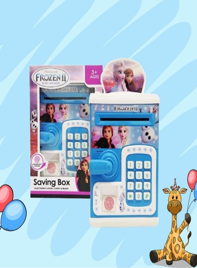 Frozen Elsa and Anna Fingerprint Safe for Kids