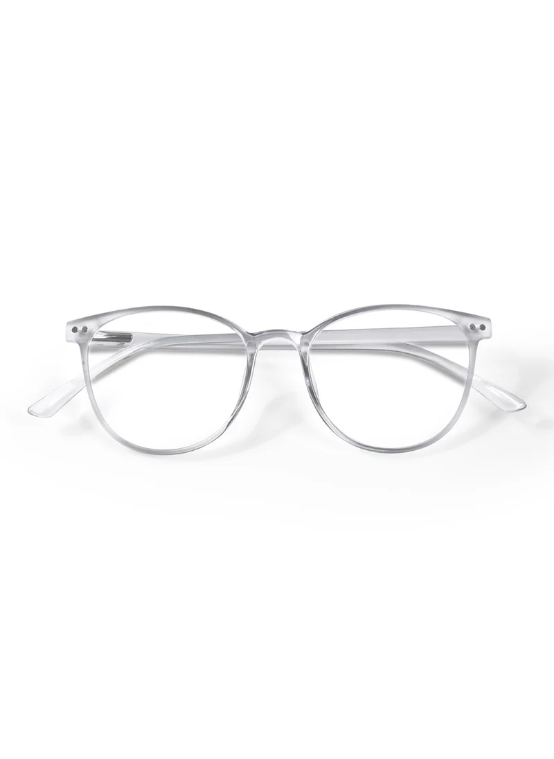 Woggles Concordance Gaze Round Blue Screen Glasses
