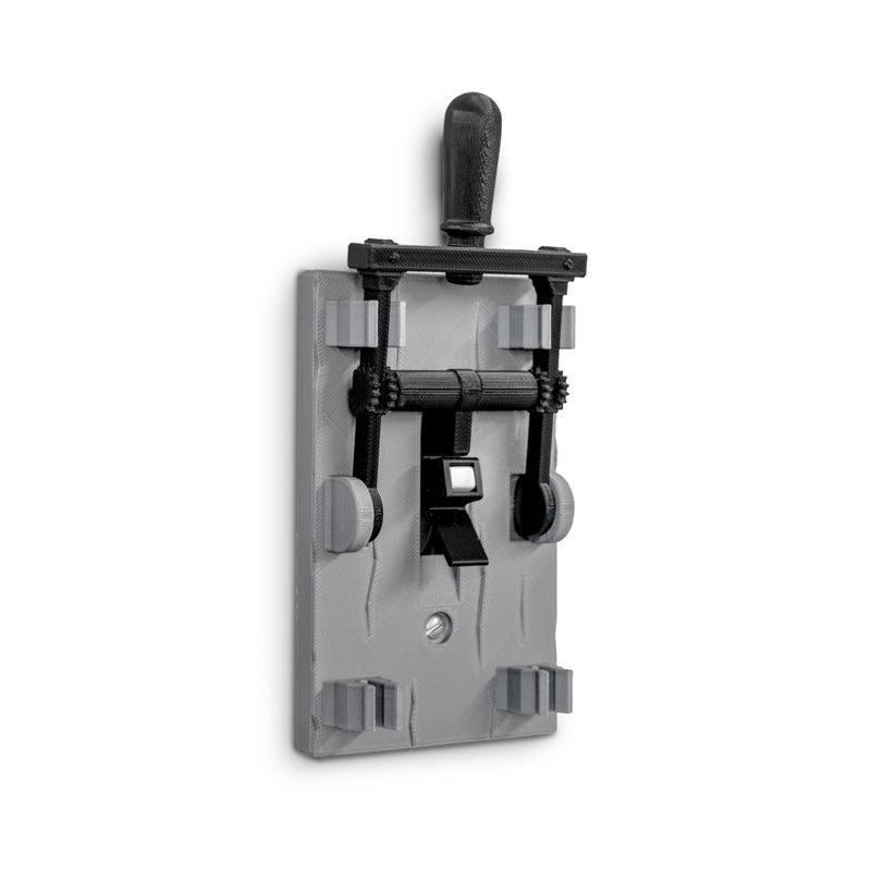 Frankenstein Light Switch Cover Toggle Grey