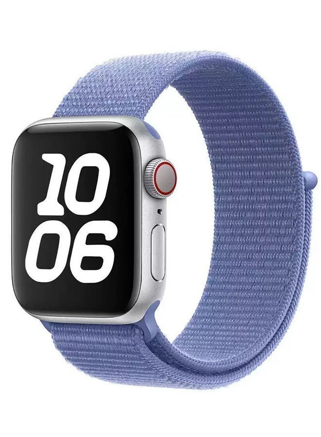 Neyecam Breathable Nylon Loop Sport Band for Apple Watch 42mm/44mm/45mm/46mm/49mm – Adjustable Lightweight Strap Compatible with iWatch Ultra 2, SE, Series 10/9/8/7, Sweatproof Replacement Band for Men & Women - Image 2