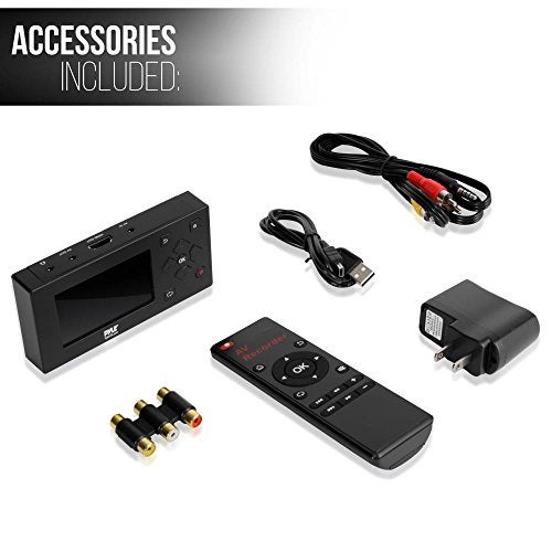 Pyle Video Game Capture Card - w/LCD Monitor-AV Recorder, HDMI Support, Full HD 1080P Digital Media File Creation System w/Audio for USB, SD, PC, DVD, PS4, PS3, Xbox One, Xbox 360 and Wii - (PVRC49) - Image 2