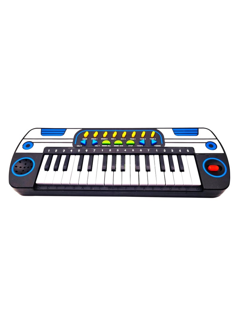 Kids Electronic Keyboard, 32 Keys Electronic Piano for Kids, Toddlers, Baby Musical Toy, Portable Multi-Function, Gift for 3-6 Year Old Boys, Girls- 2x1.5v AA Battery( Not Included) - Image 1