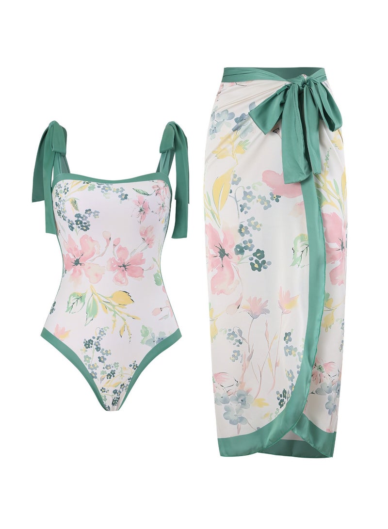 KUYING New One-Piece Conservative Swimsuit  - Image 1