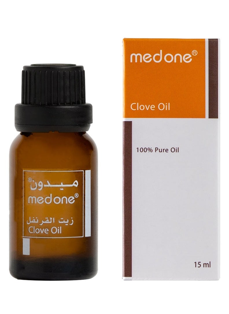 MedOne - Natural Clove Oil mouthwash 15ml - Image 1