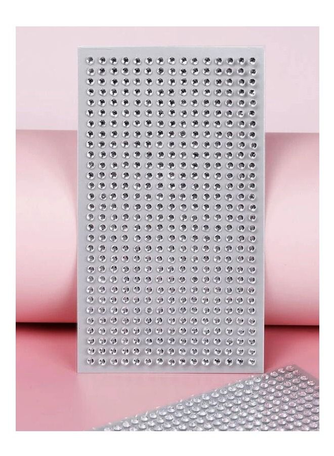 Self-adhesive pearl stone face and body tattoo stickers for face body and nail decoration - Image 1