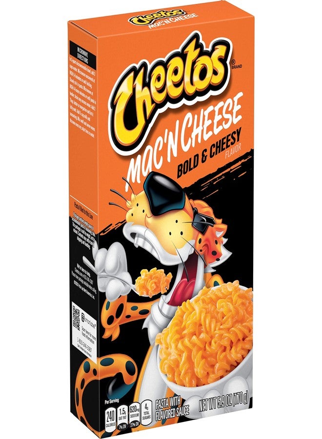 Cheetos شيتوس ماك 'ن' جبنة - نكهة جريئة وجبنية (عبوة من 2) - Image 1
