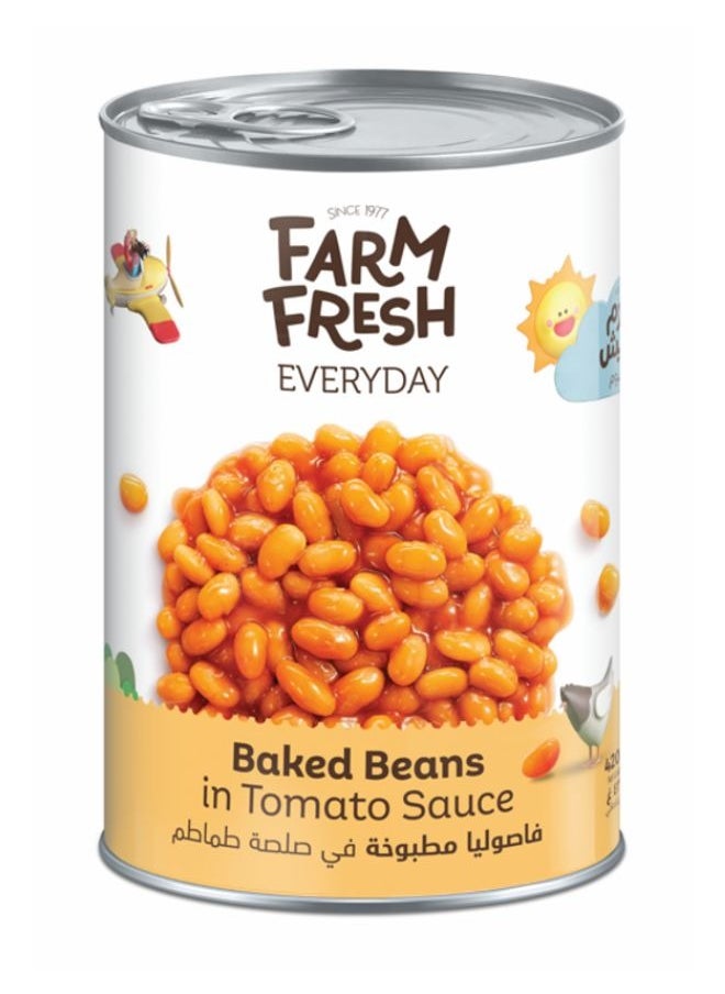 Farm Fresh Baked Beans In Tomato Sauce 420g 