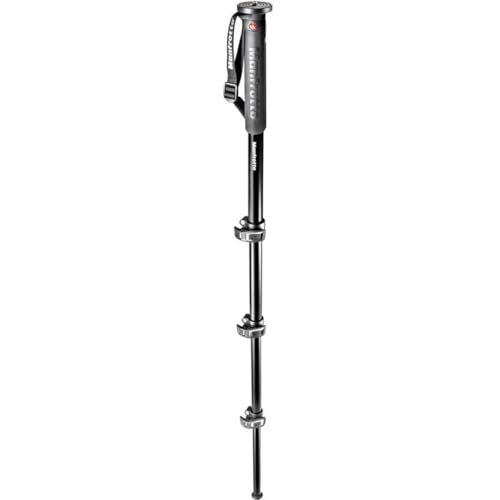 Manfrotto XPRO Aluminum 4-Section Monopod (MPMXPROA4US) - Image 1