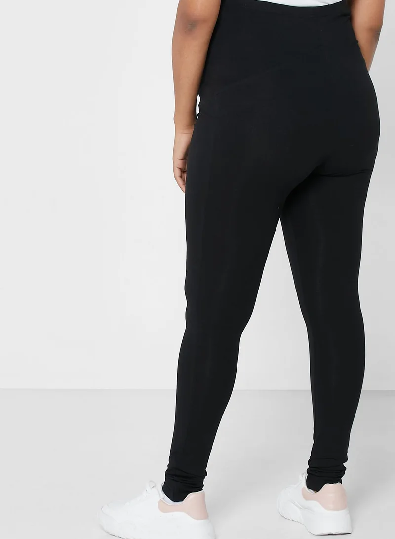 Yours Clothing 2 Pack Full Length Leggings