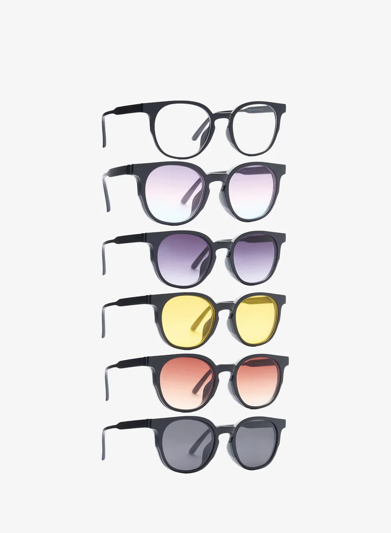 Seventy Five Polarized Lens Square Sunglasses