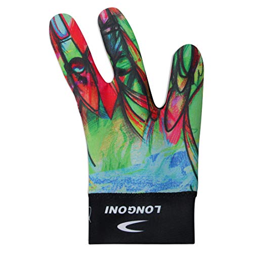 LONGONI Billiard POOL CUE GLOVE Fancy Leonardo 1 for Left hand - Image 4