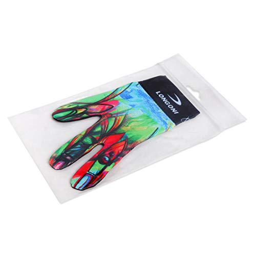 LONGONI Billiard POOL CUE GLOVE Fancy Leonardo 1 for Left hand - Image 5