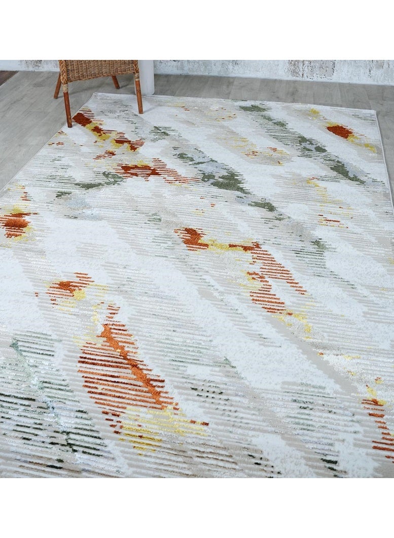 Ramsha Washable Area Rug Large Carpet For Bedroom Rug For Living Room Polyester Carpet Nk73A 300x400 cm - Image 2