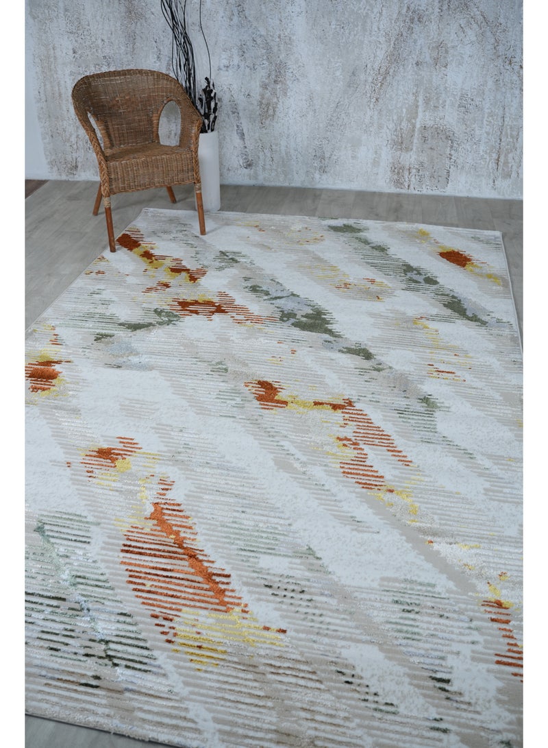 Ramsha Washable Area Rug Large Carpet For Bedroom Rug For Living Room Polyester Carpet Nk73A 300x400 cm - Image 3