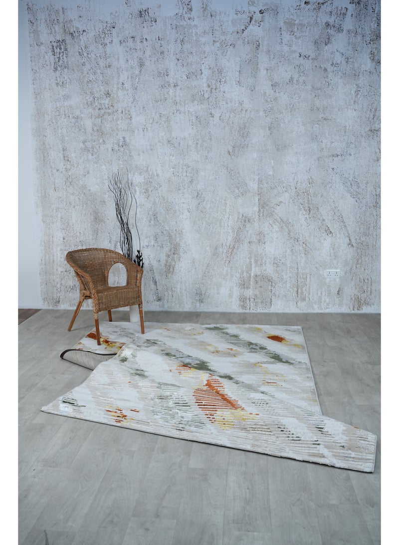 Ramsha Washable Area Rug Large Carpet For Bedroom Rug For Living Room Polyester Carpet Nk73A 300x400 cm - Image 5