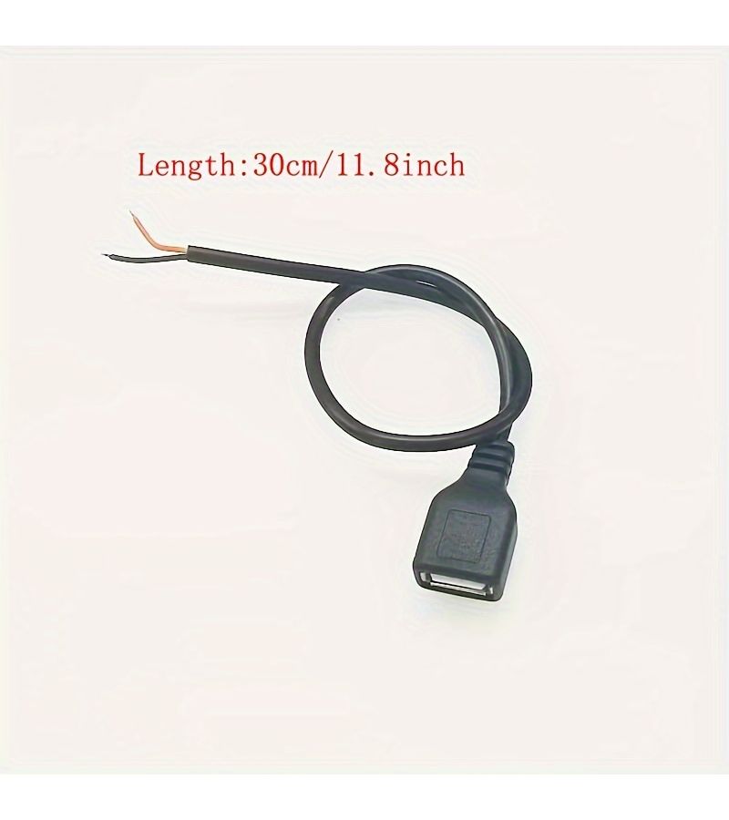 2 قطعة موصلات USB بدون لحام لتوصيل الكابلات الأنثوية - Image 2